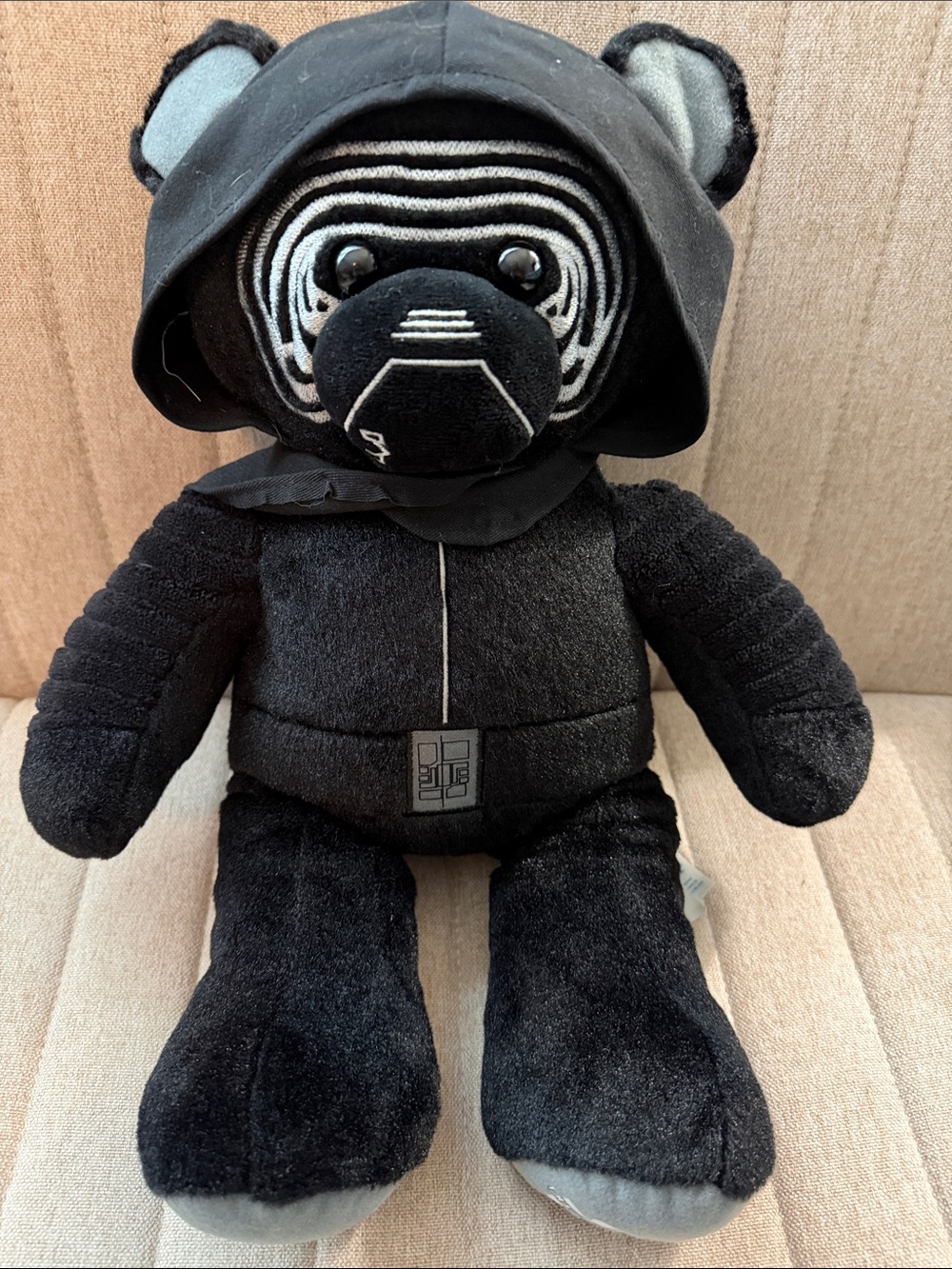 Build-A-Bear Kylo Ren Black & Gray Plush Bear The Force Awakens